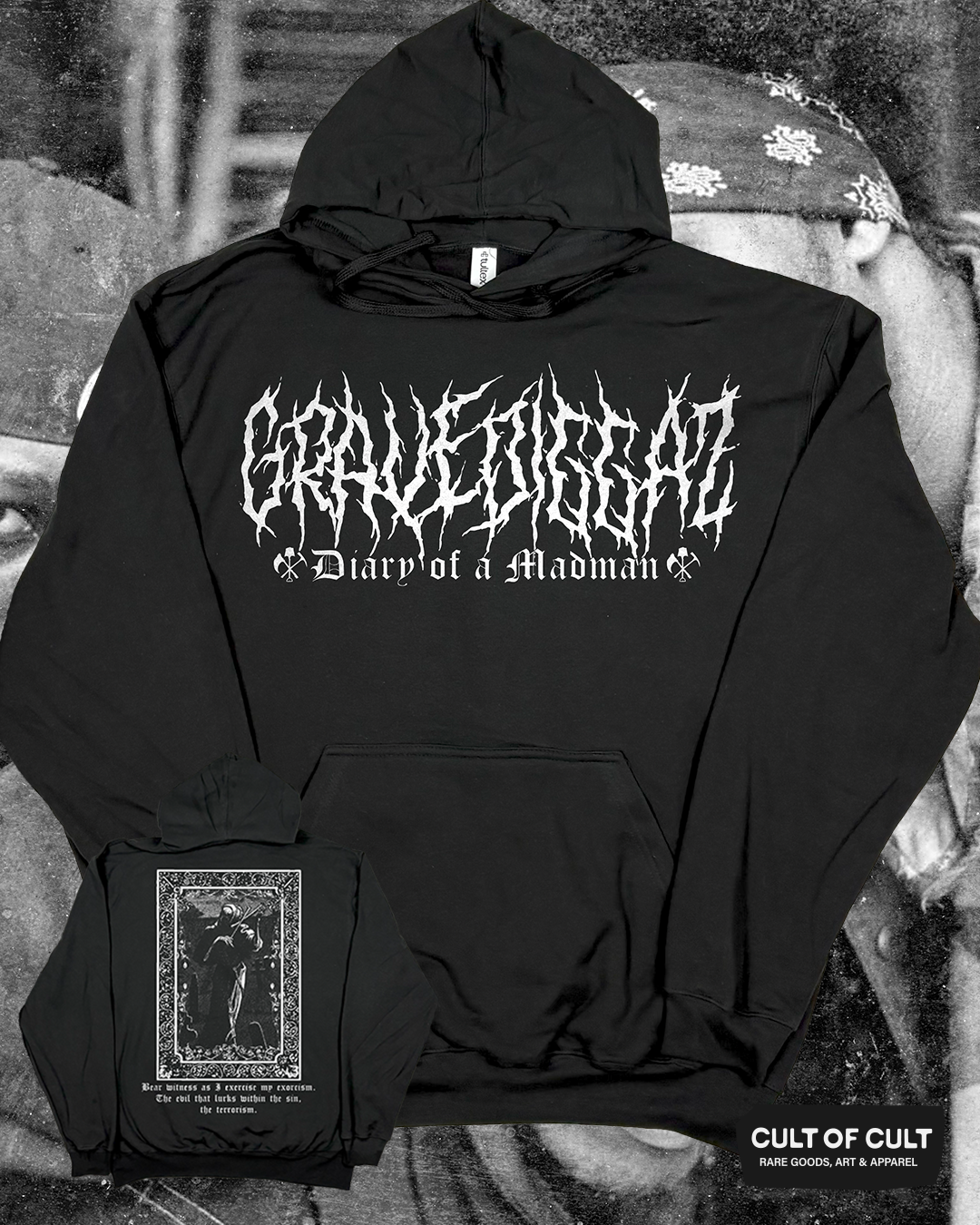 Gravediggaz Diary of a Madman Hoodie