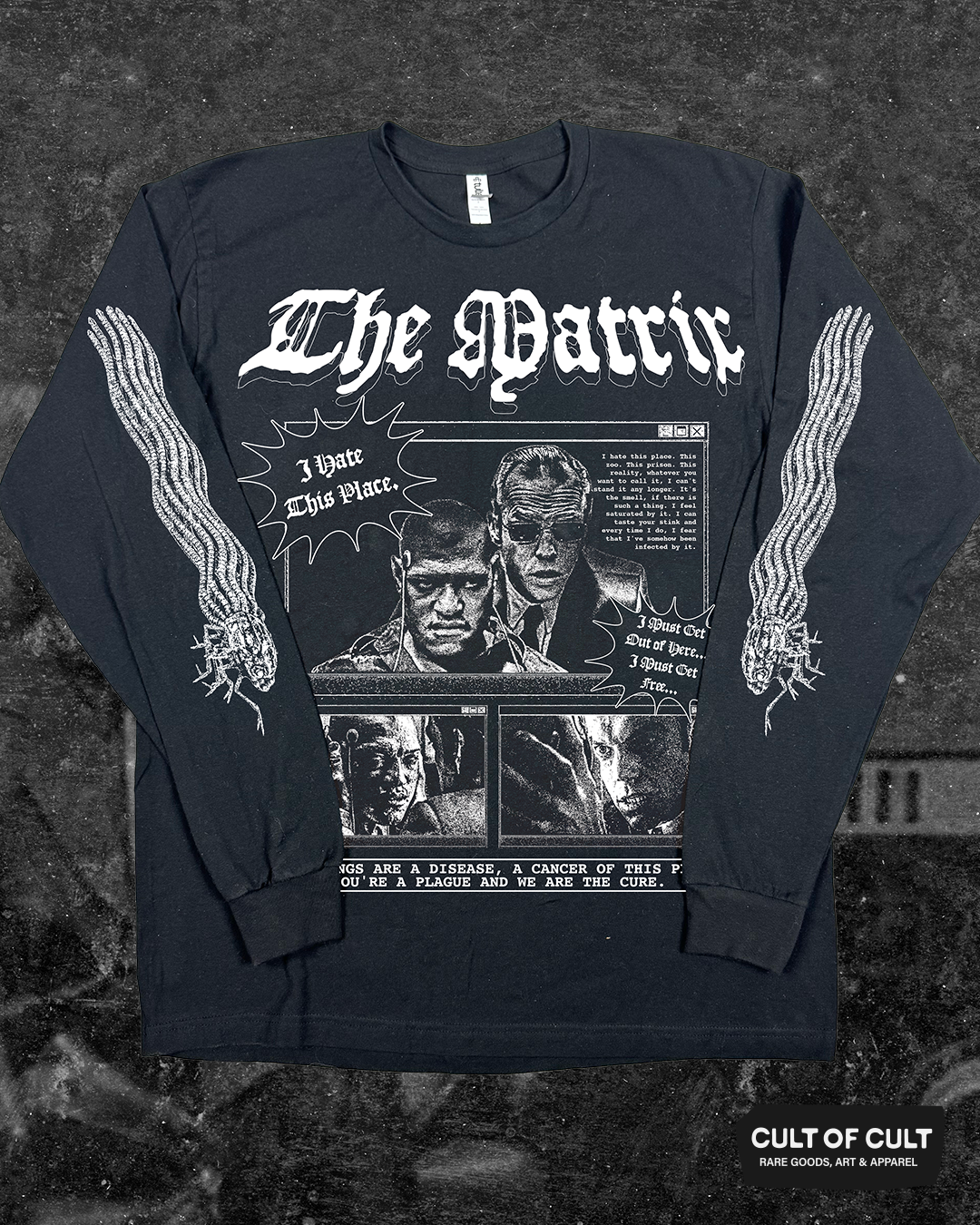 *SUMMER GARAGE SALE* The Matrix 1999 Cure Long Sleeve