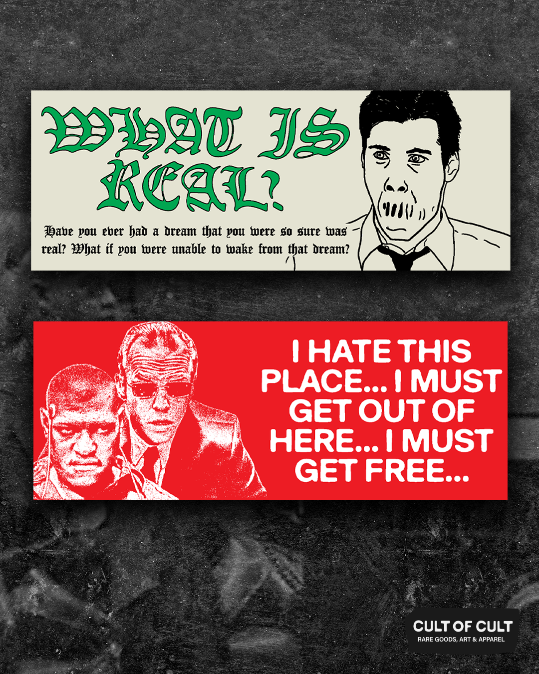 Manufactured Reality 1999 Stickers