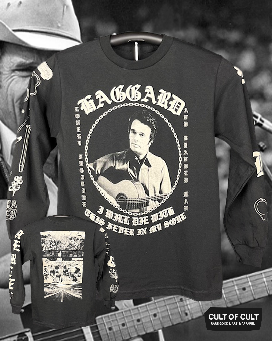 Merle Haggard Long Sleeve