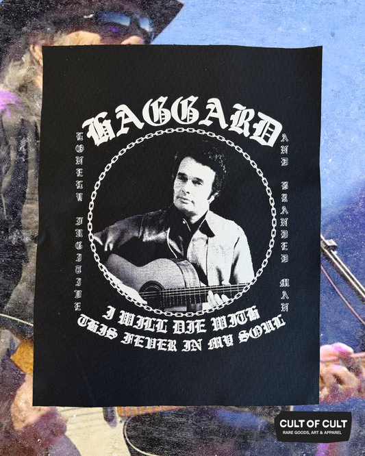 Merle Haggard Back Patch