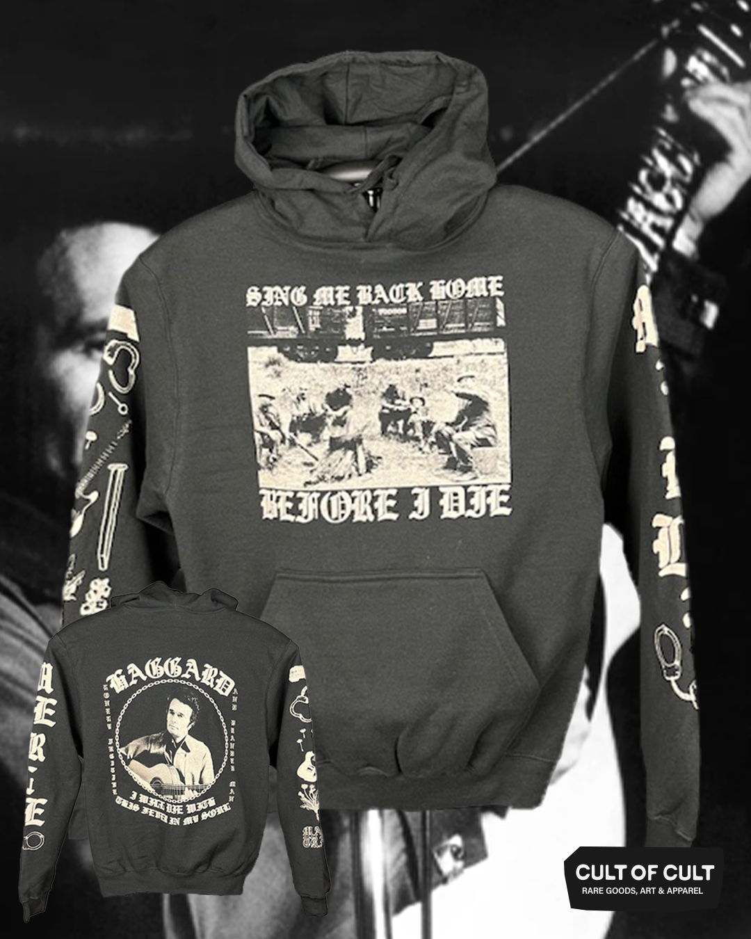 Merle Haggard Hoodie