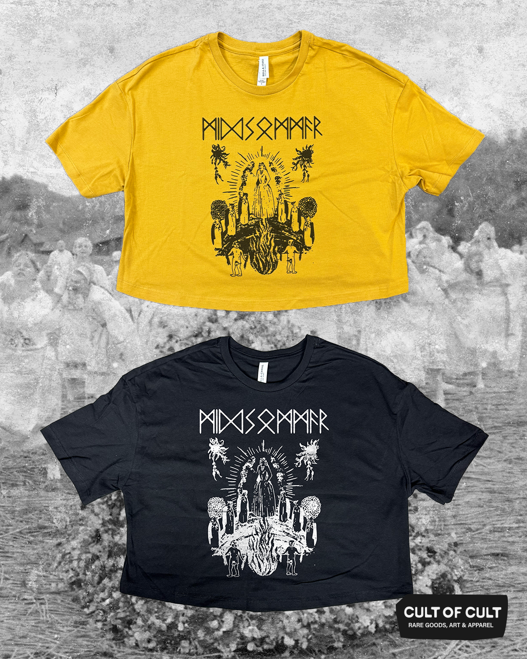 *SECRET DROP* Midsommar Pain & Fear Crop Top