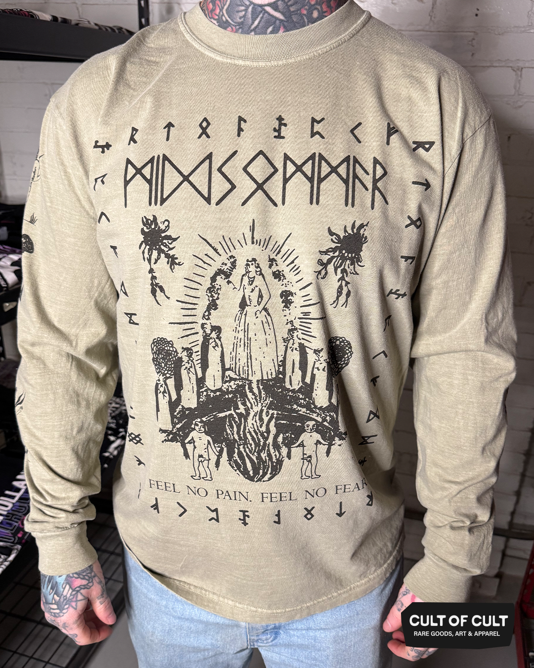 *SUMMER GARAGE SALE* Midsommar Pain & Fear Long Sleeve