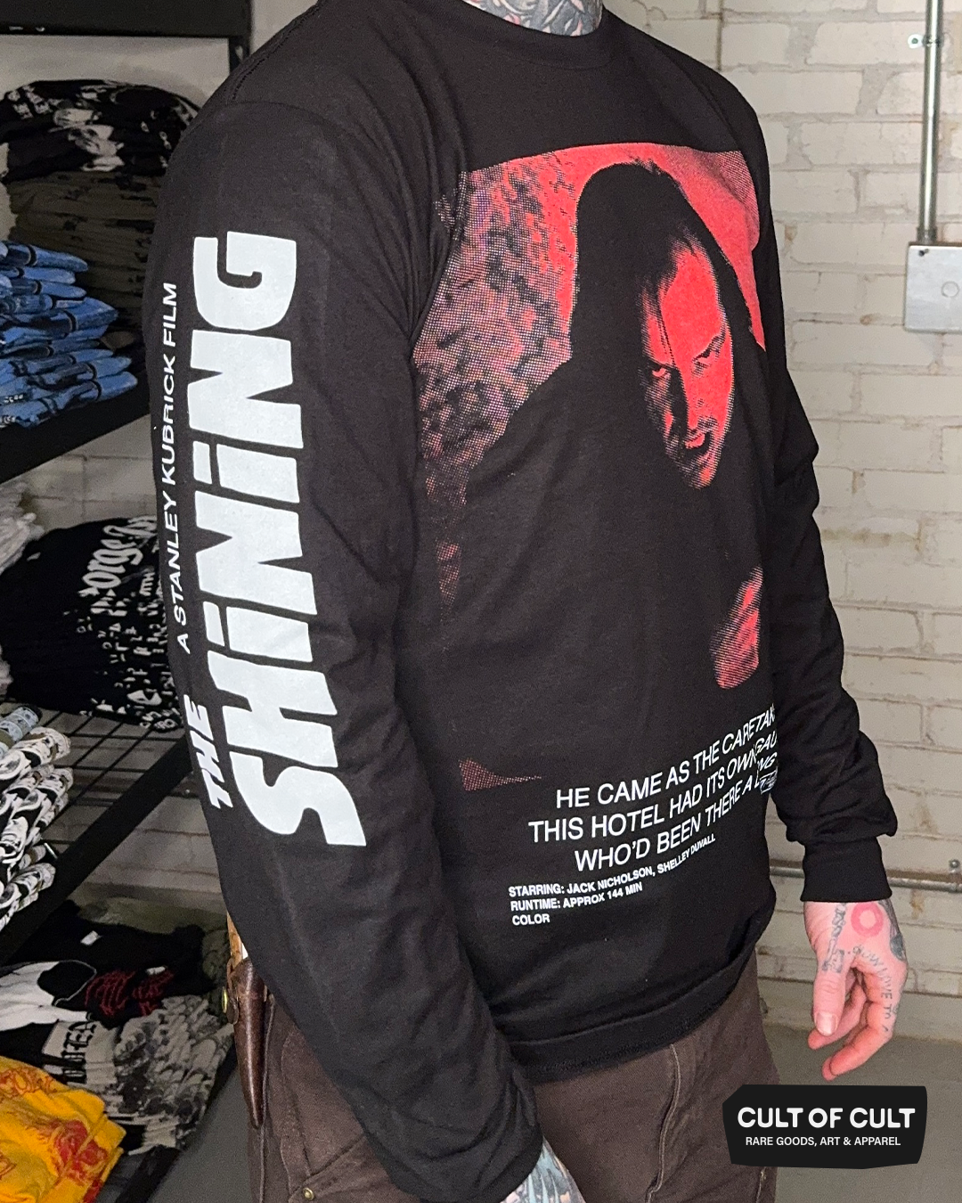 *72 HOUR SECRET DROP* The Shining 1980 Jack Torrence Long Sleeve