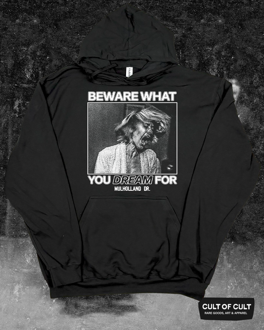 Mulholland Drive 2001 Beware Hoodie