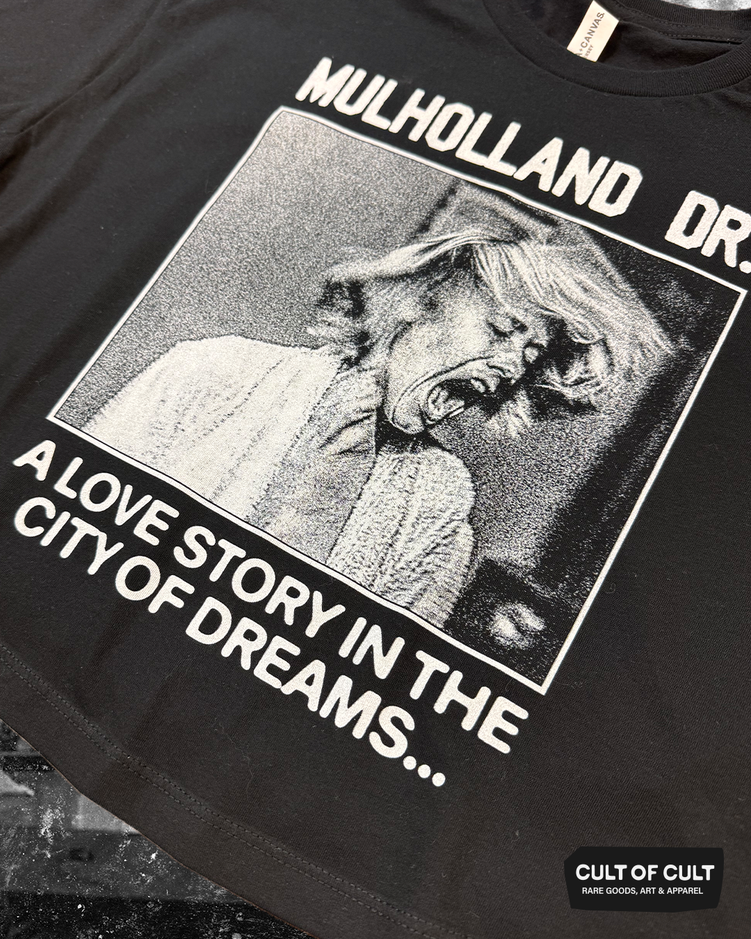Mulholland Drive 2001 Dreams Crop Top