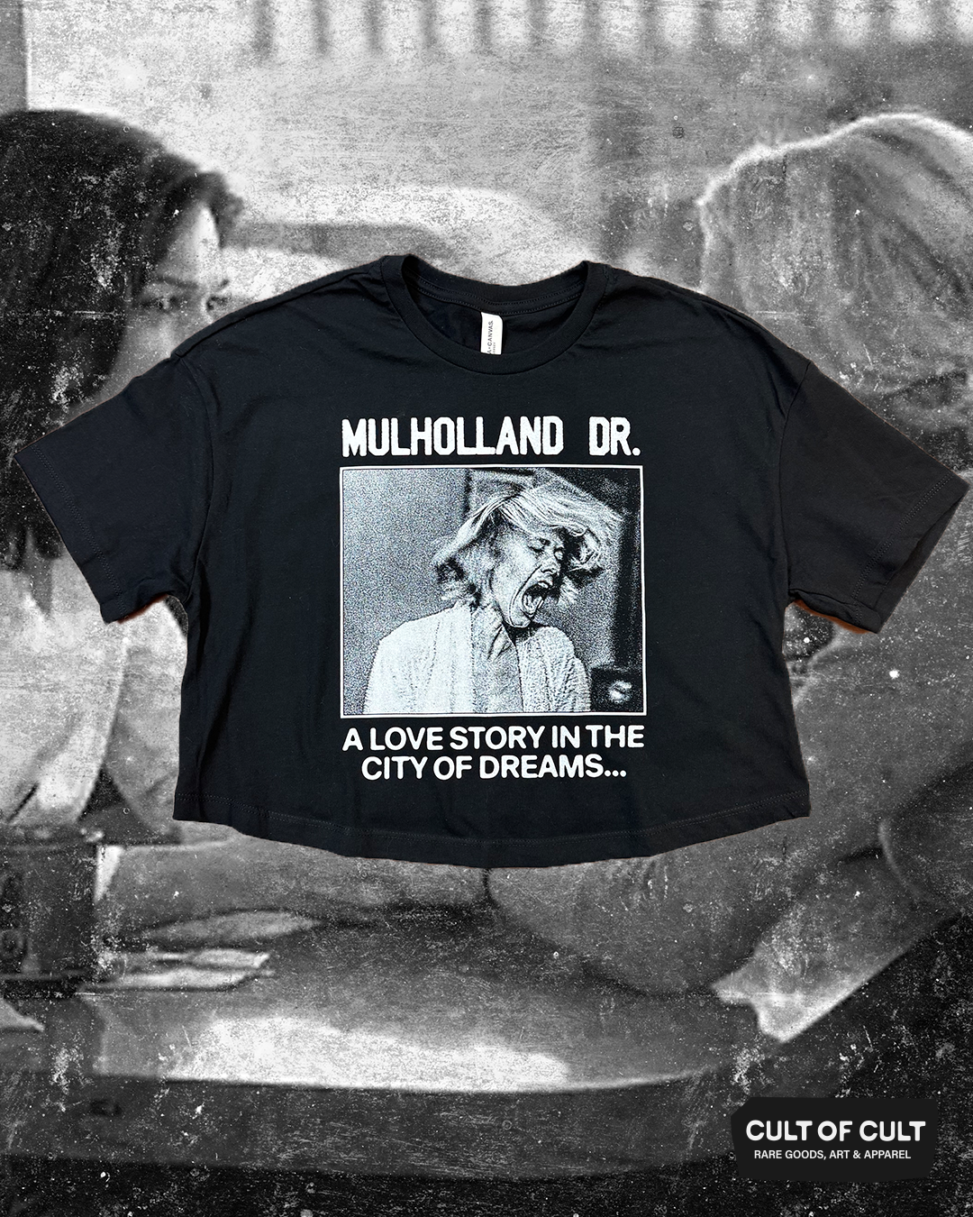 Mulholland Drive 2001 Dreams Crop Top