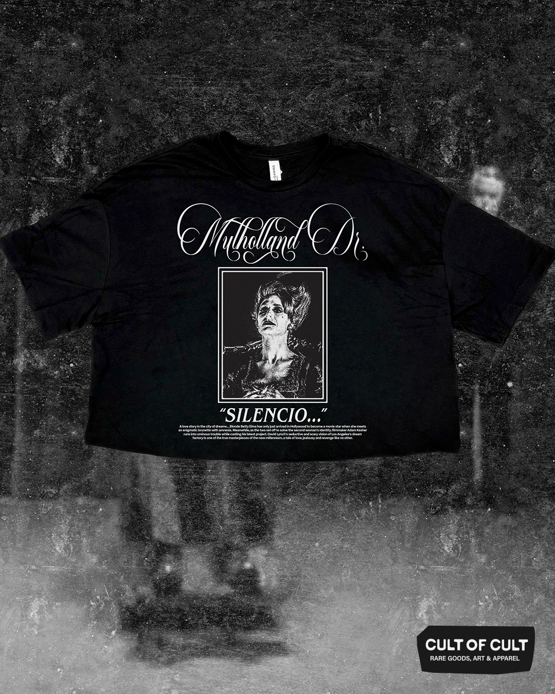 Mulholland Drive 2001 Silencio Crop Top