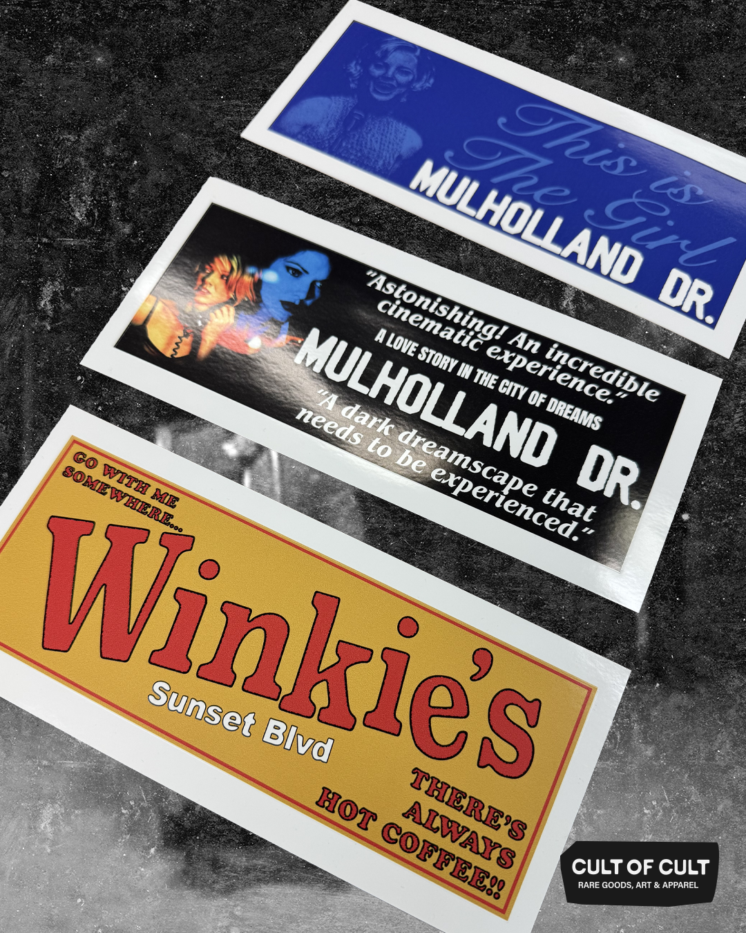 Mulholland Drive 2001 Stickers