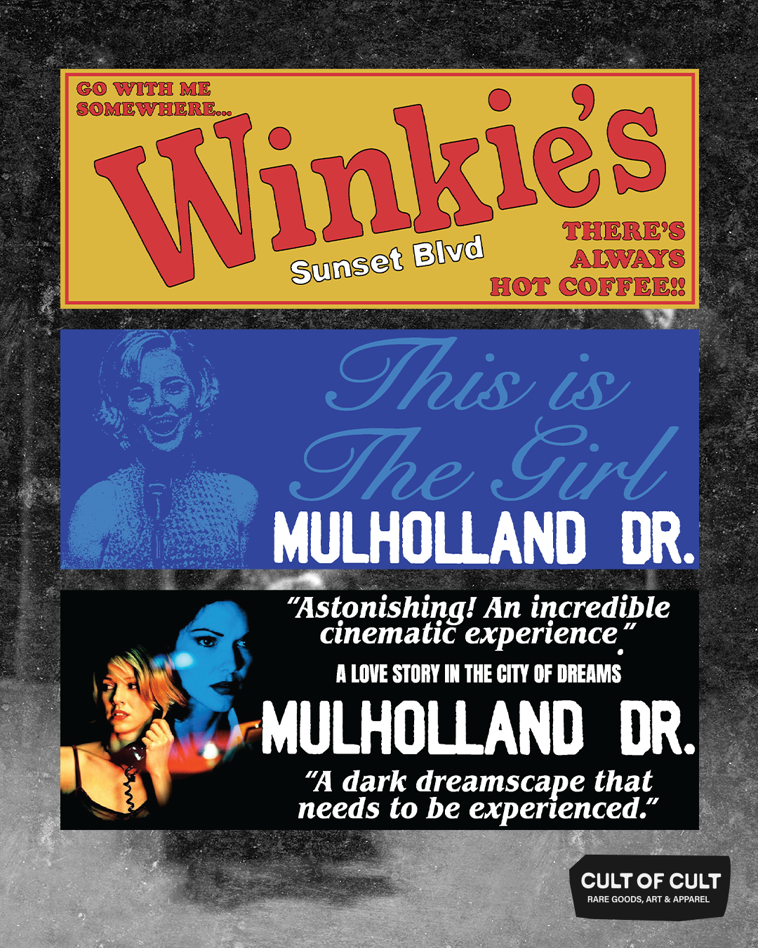 Mulholland Drive 2001 Stickers