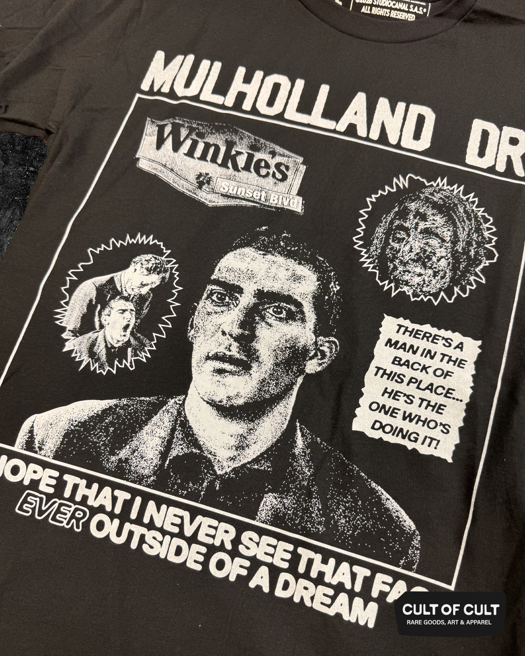 Mulholland Drive 2001 Winkie’s T-Shirt