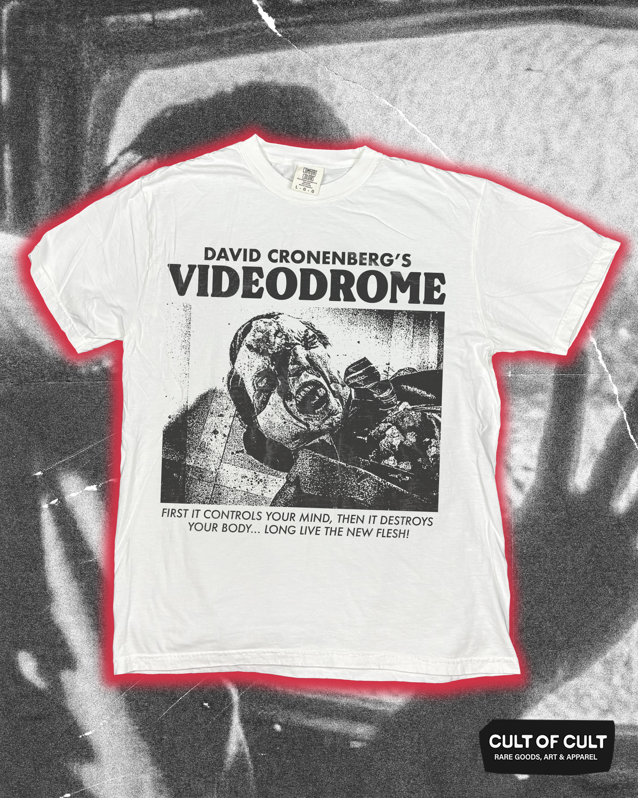 *GARAGE SALE 2026* Videodrome 1983 New Flesh T-Shirt