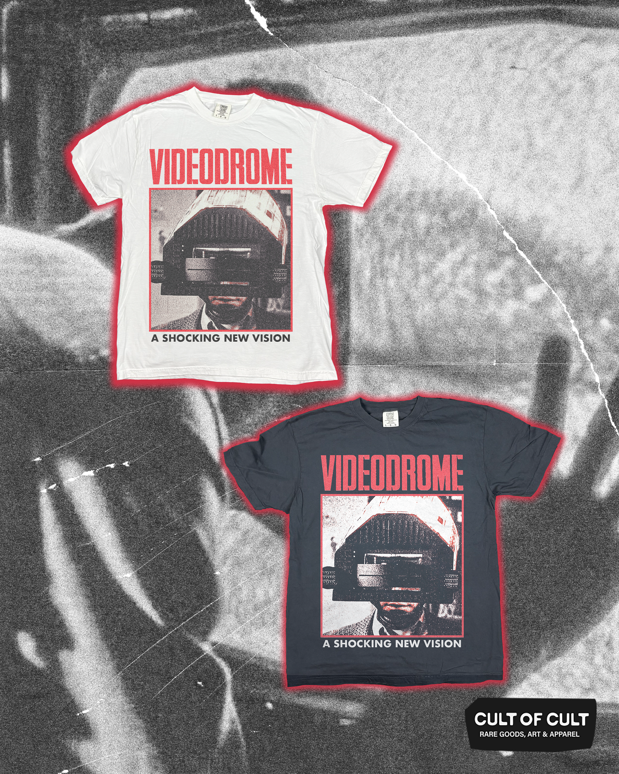 *GARAGE SALE 2026* Videodrome 1983 New Vision T-Shirt