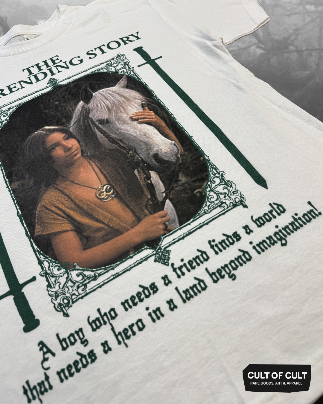 *SECRET DROP* The NeverEnding Story 1984 Artax T-Shirt