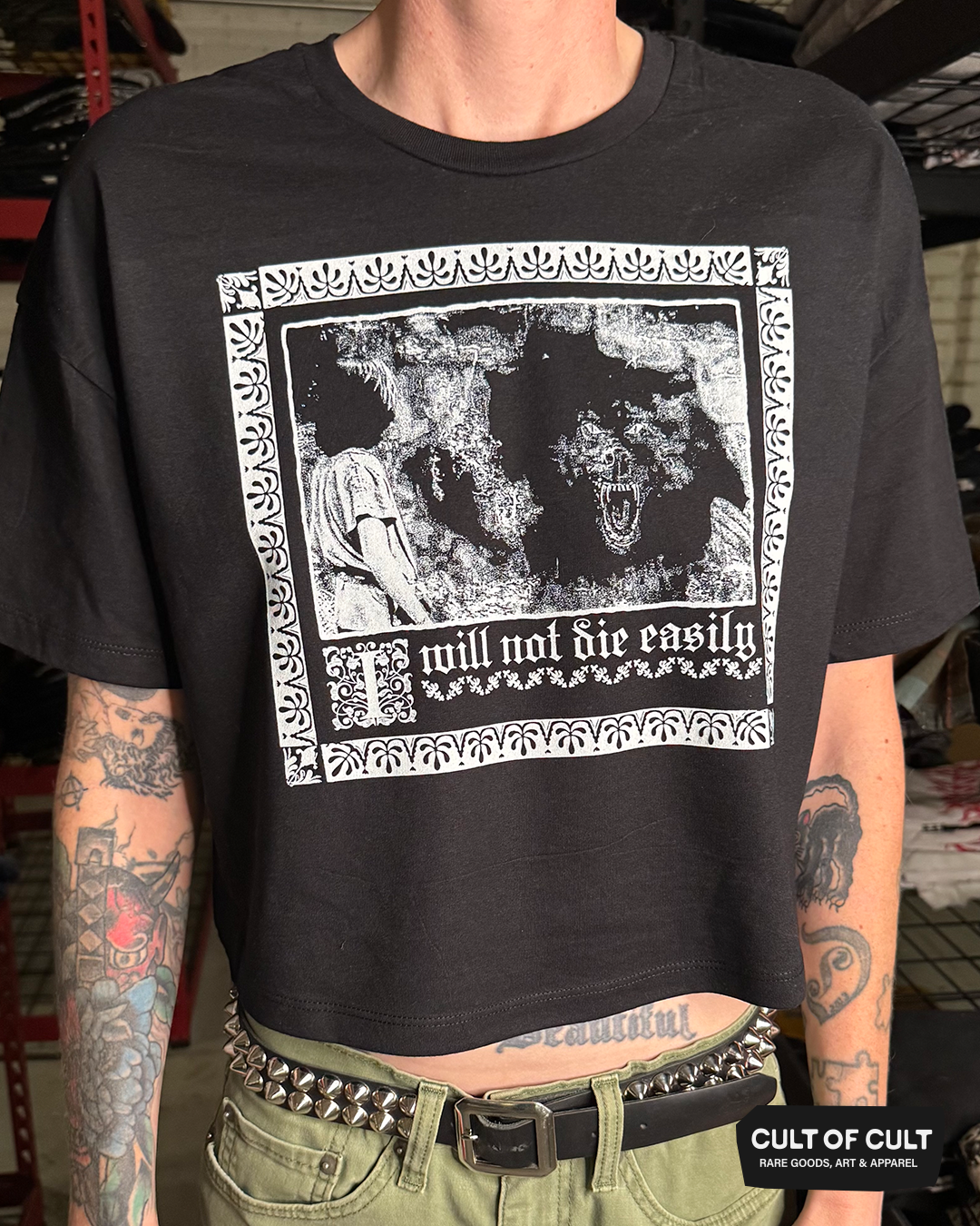 *SECRET DROP* The NeverEnding Story 1984 Die Easily Crop Top