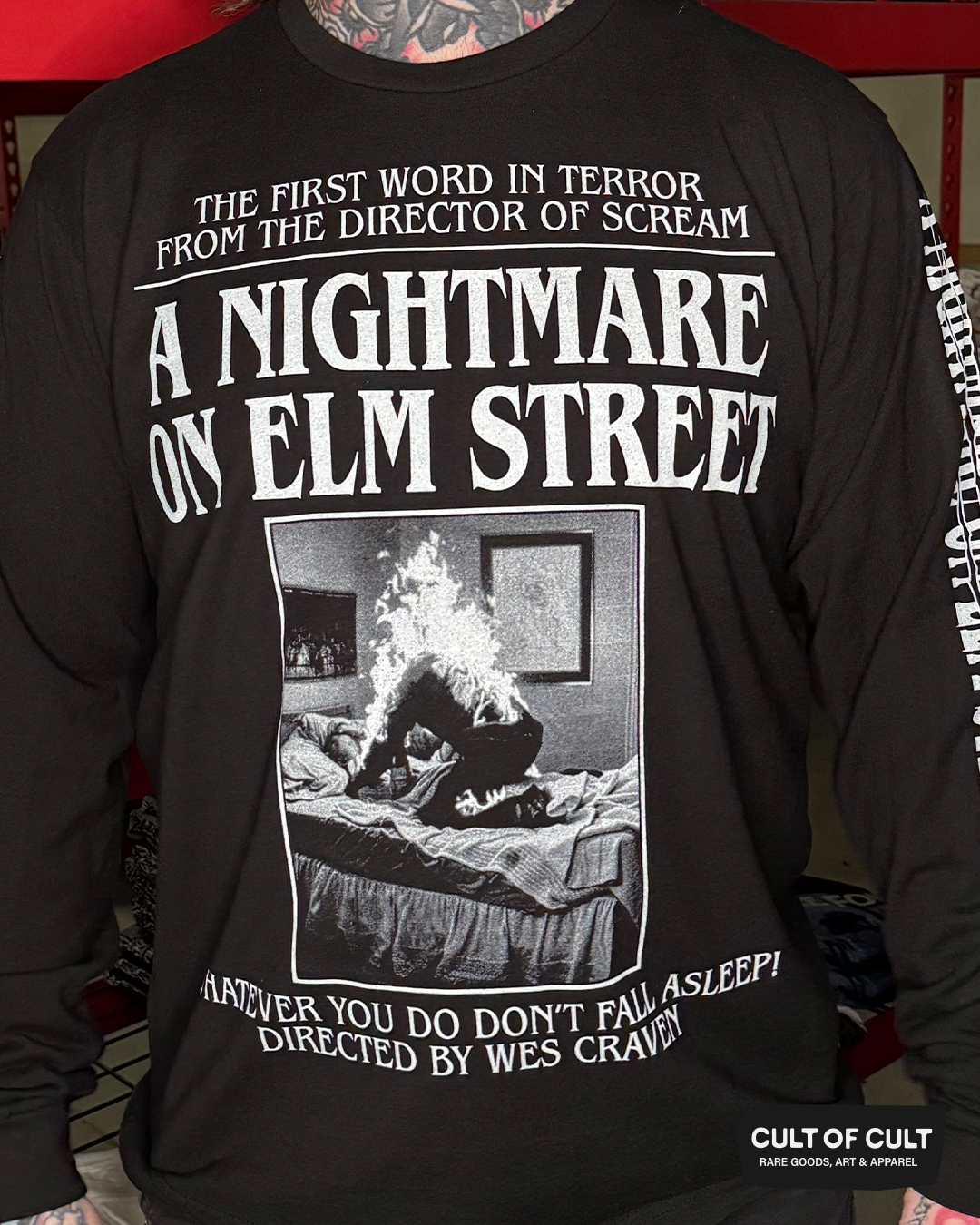 *SECRET DROP* A Nightmare on Elm Street 1984 Scream Long Sleeve