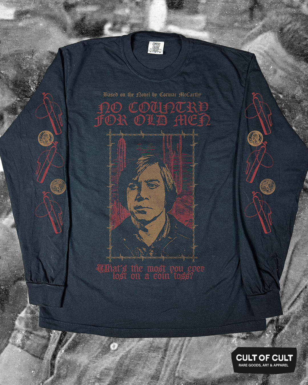 *SECRET DROP* No Country for Old Men Long Sleeve