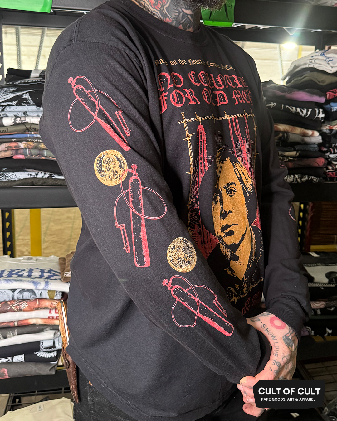 *SECRET DROP* No Country for Old Men Long Sleeve