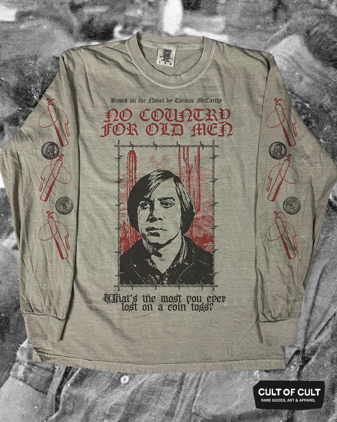 *SECRET DROP* No Country for Old Men Long Sleeve