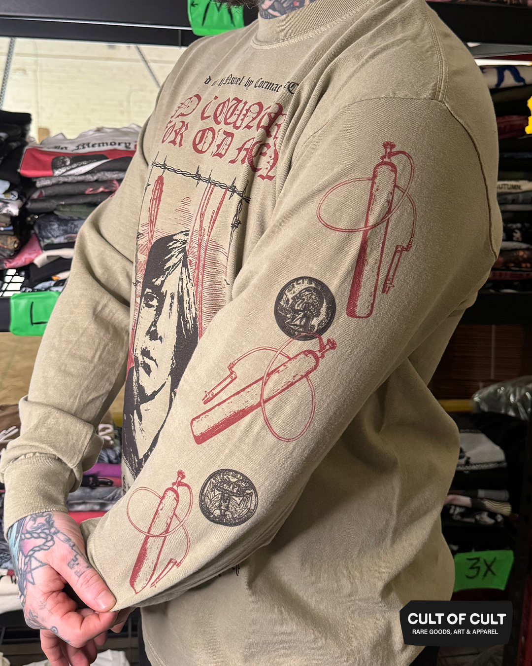 *SECRET DROP* No Country for Old Men Long Sleeve