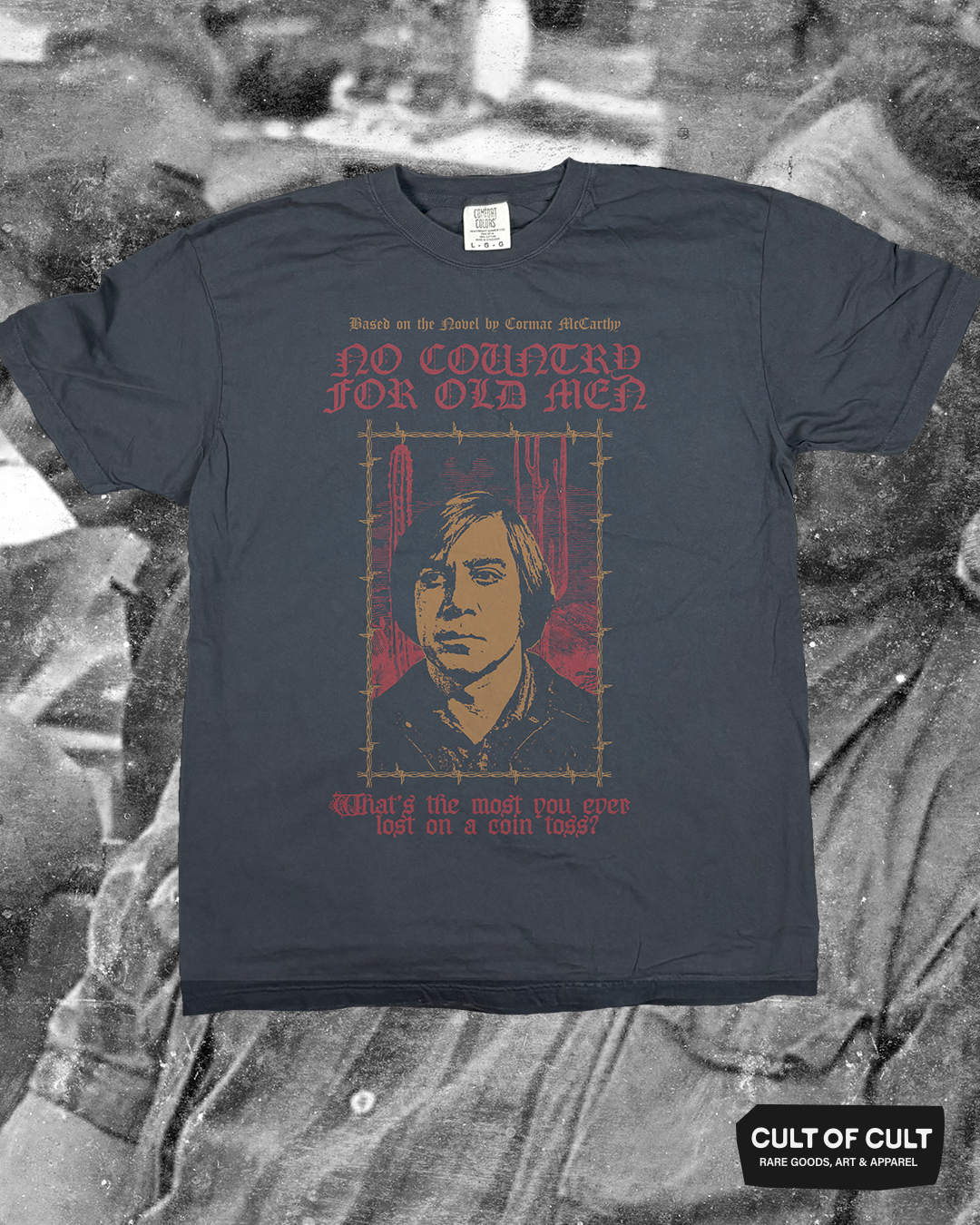 *SECRET DROP* No Country for Old Men T-Shirt