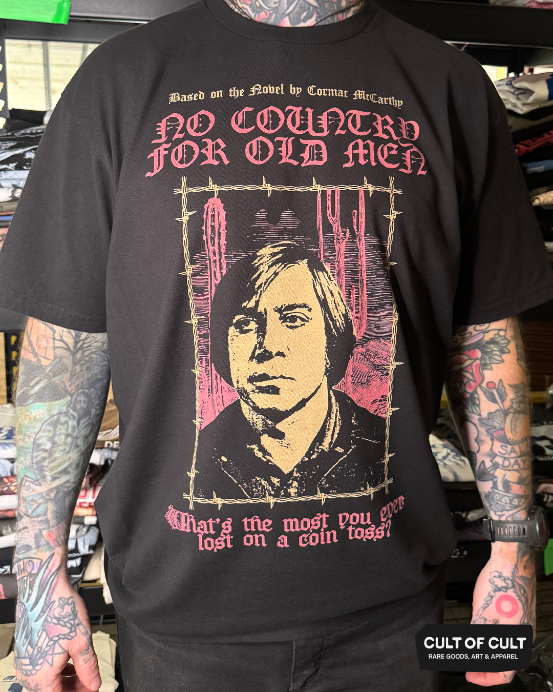 *SECRET DROP* No Country for Old Men T-Shirt