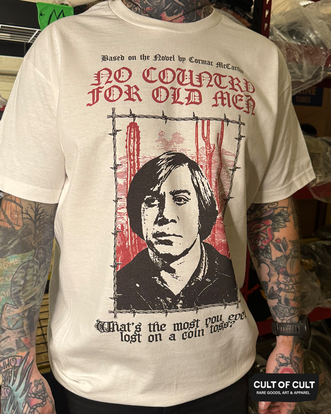 *SECRET DROP* No Country for Old Men T-Shirt