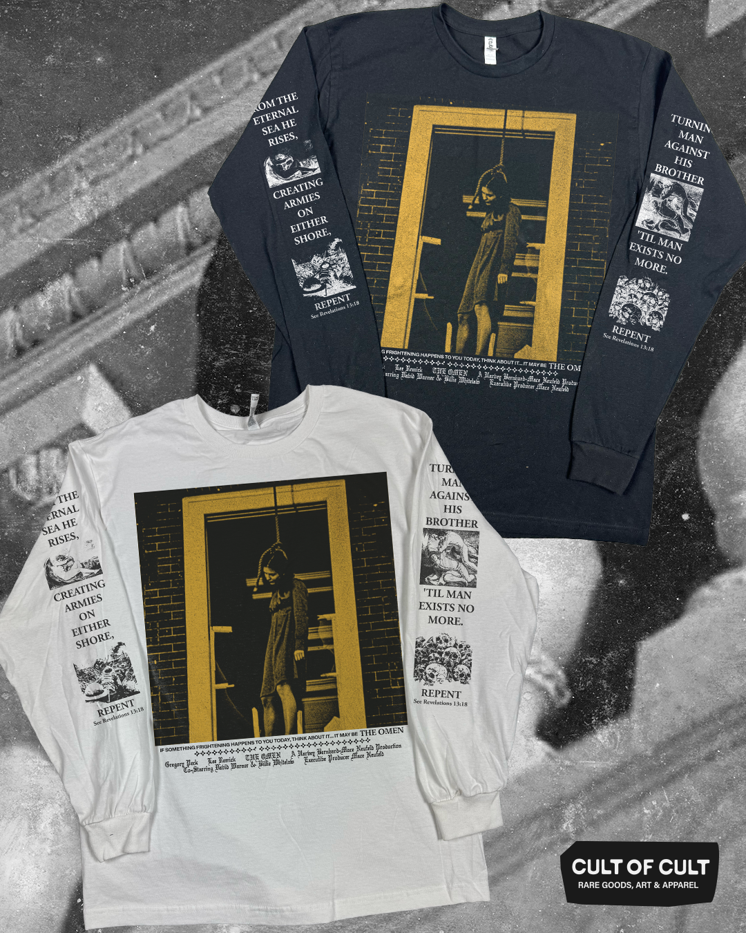 *SUMMER GARAGE SALE* The Omen 1976 Revelations Long Sleeve