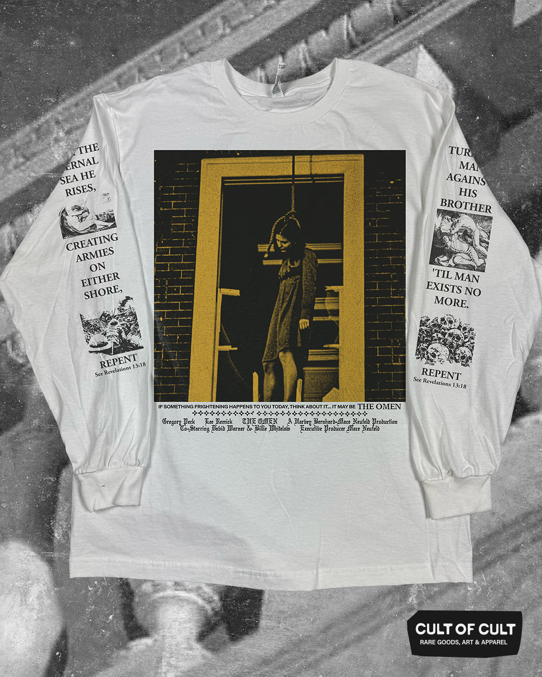 *SUMMER GARAGE SALE* The Omen 1976 Revelations Long Sleeve