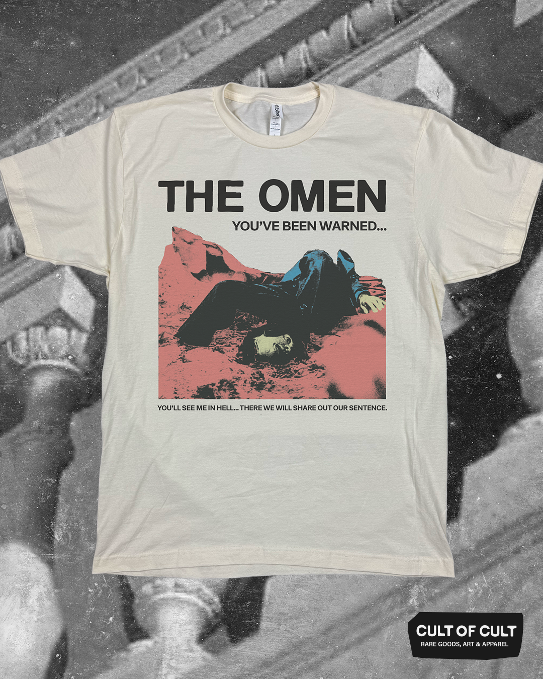 *SUMMER GARAGE SALE* The Omen 1976 Sentence T-Shirt