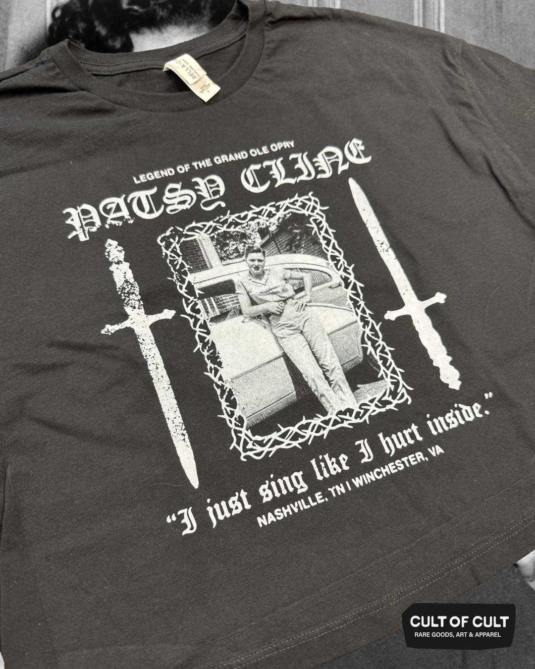 Patsy Cline Knives Crop Top