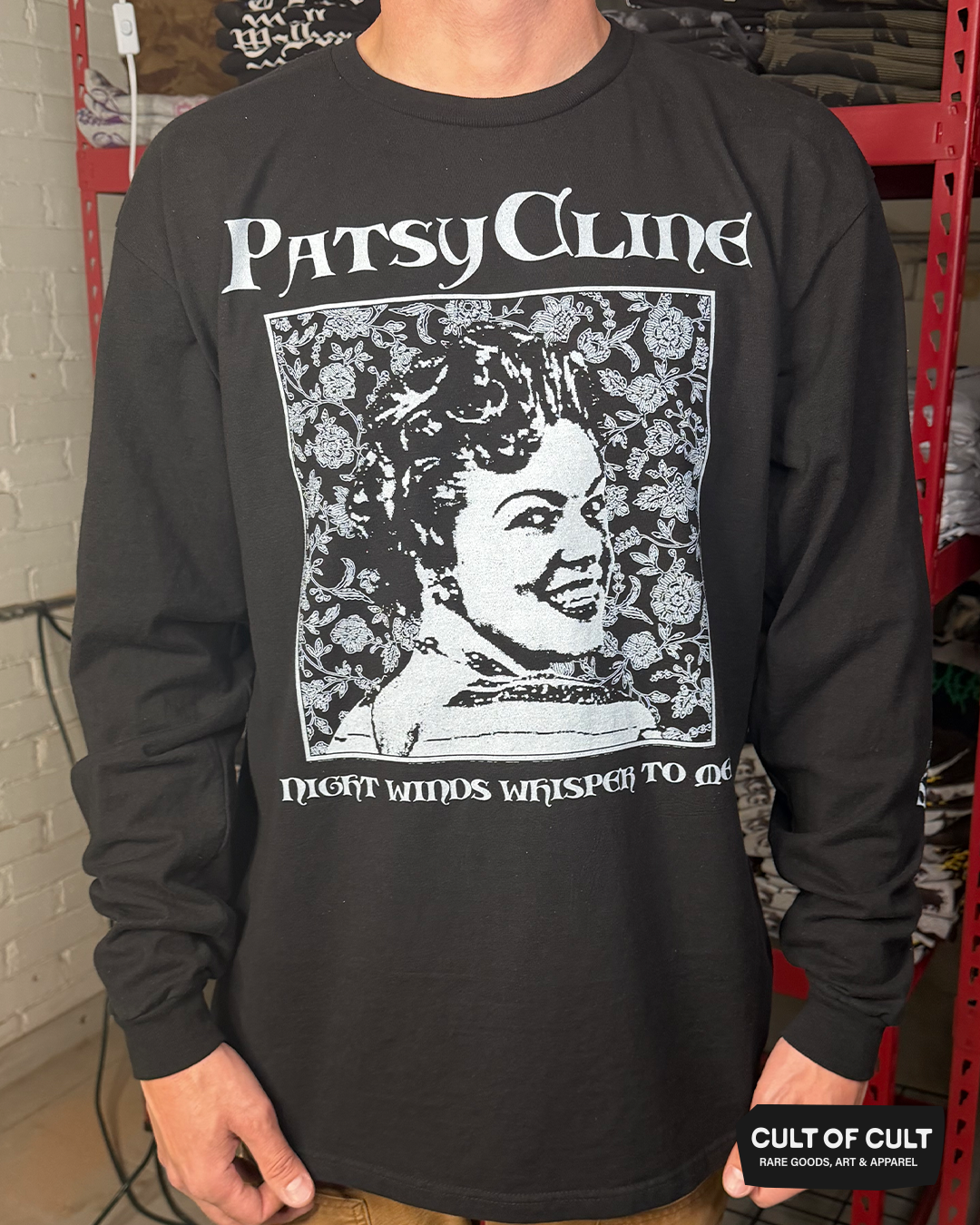 Patsy Cline Lonesome Long Sleeve