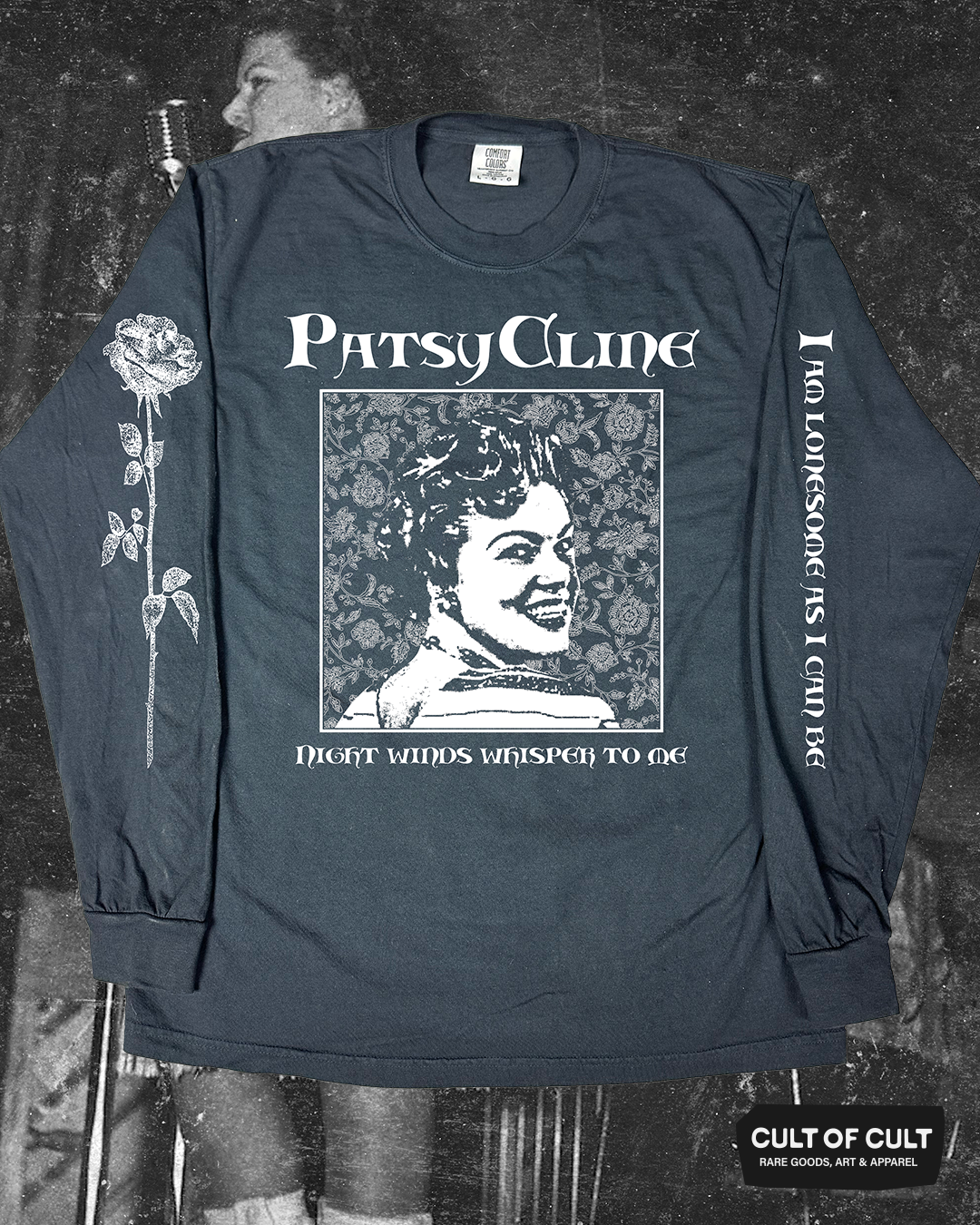 Patsy Cline Lonesome Long Sleeve