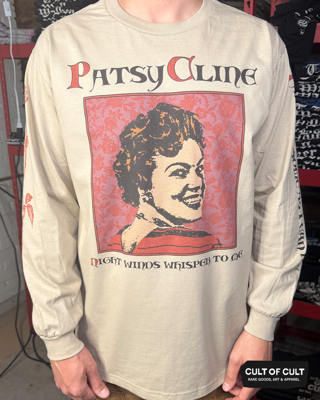 Patsy Cline Lonesome Long Sleeve