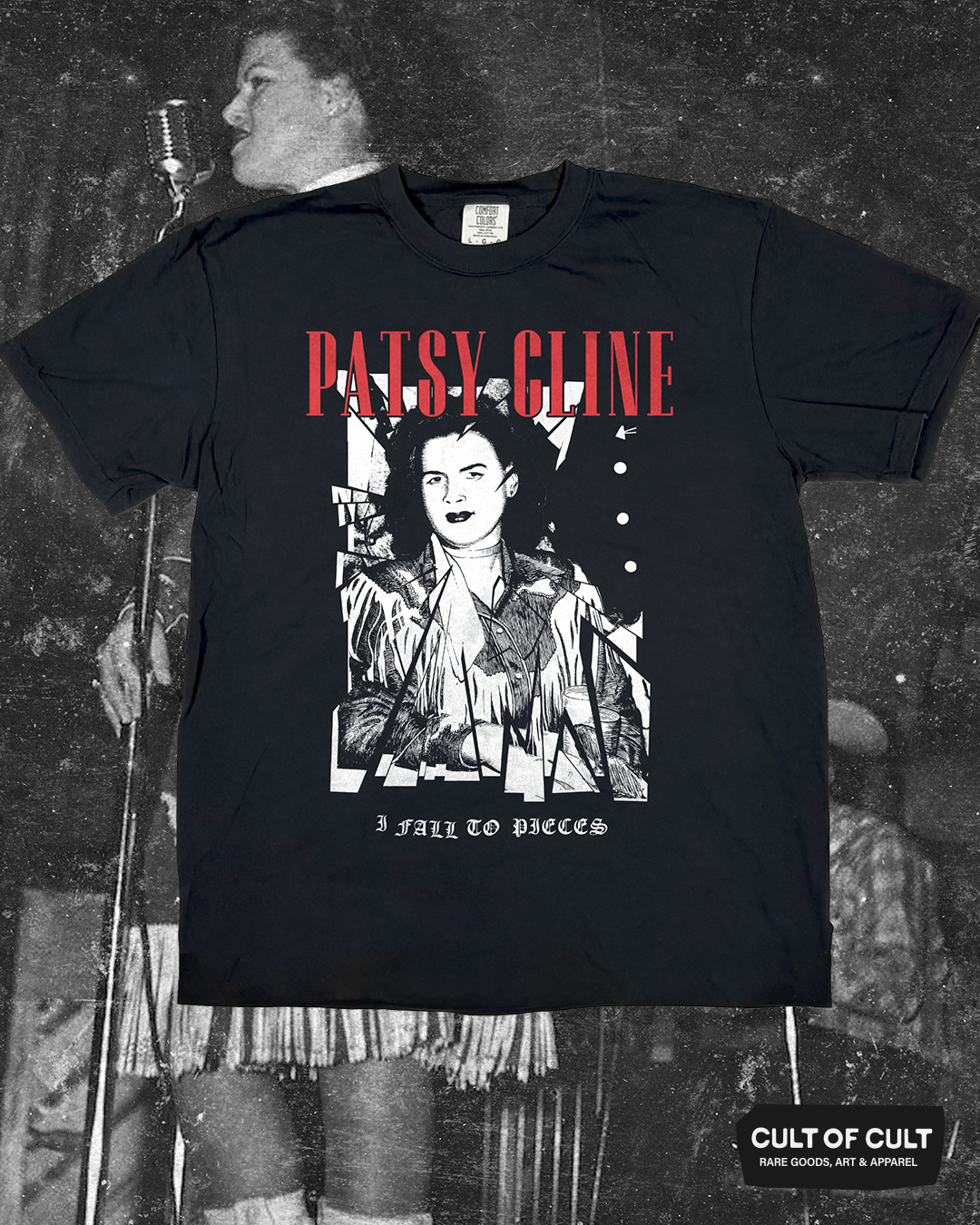 Patsy Cline Fall to Pieces T-Shirt