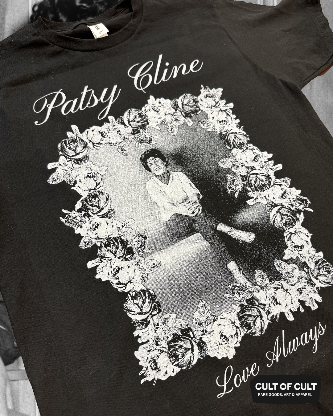Patsy Cline Roses T-Shirt