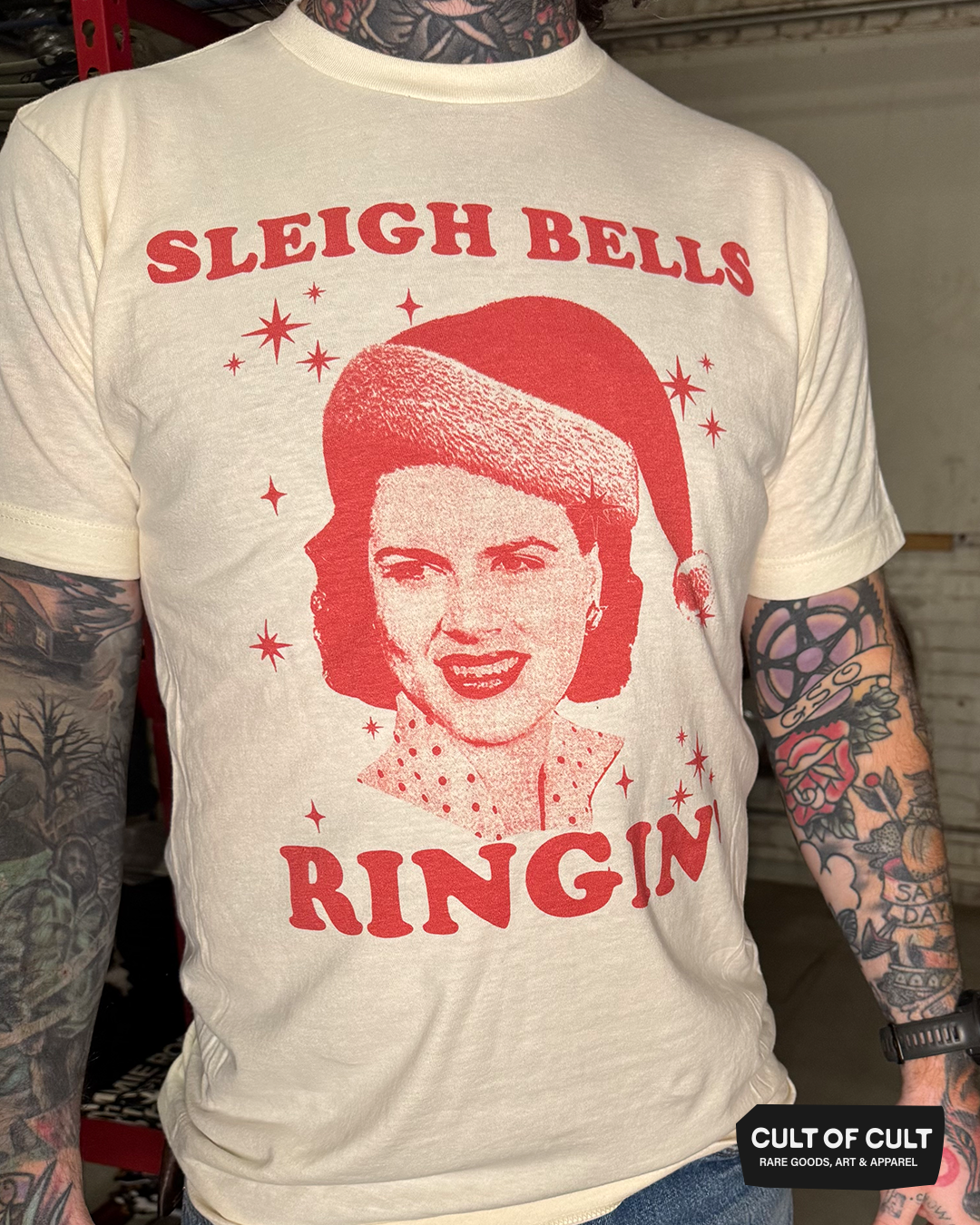 *THIS WEEKEND ONLY* Patsy Cline Sleigh T-Shirt