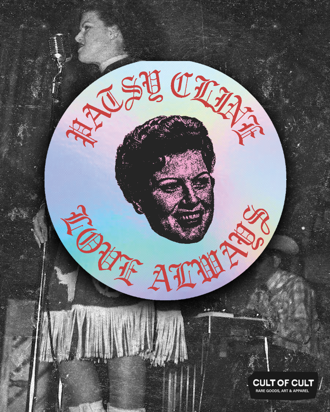 Patsy Cline Stickers