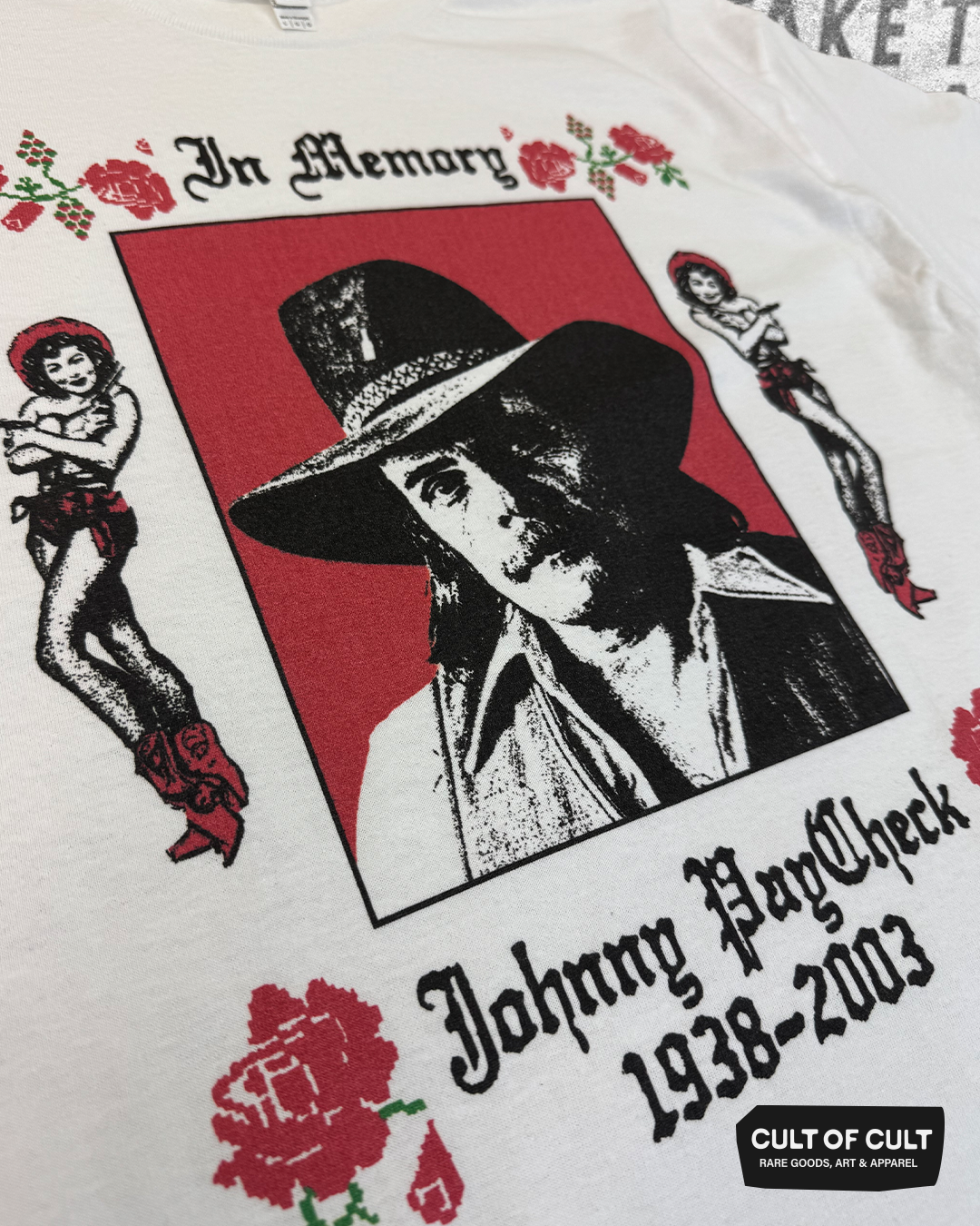 Johnny Paycheck In Memory T-Shirt