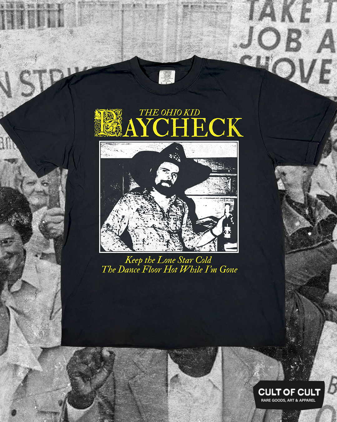 Johnny Paycheck Ohio Kid T-Shirt
