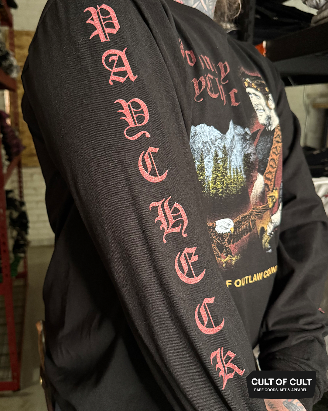 Johnny Paycheck Outlaw Long Sleeve