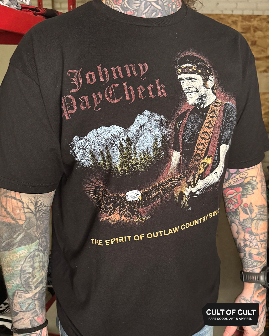 Johnny Paycheck Outlaw T-Shirt