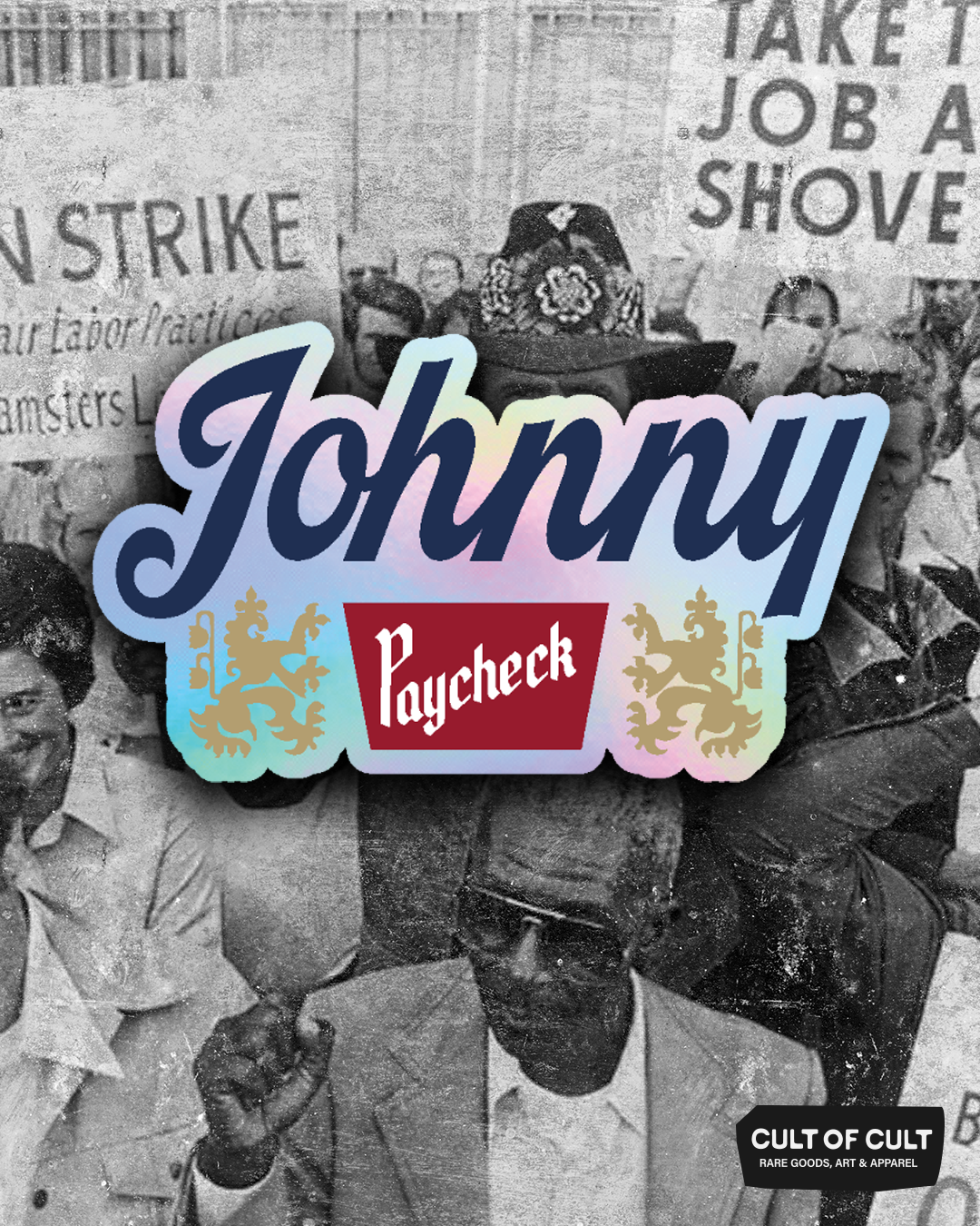 Johnny Paycheck Stickers