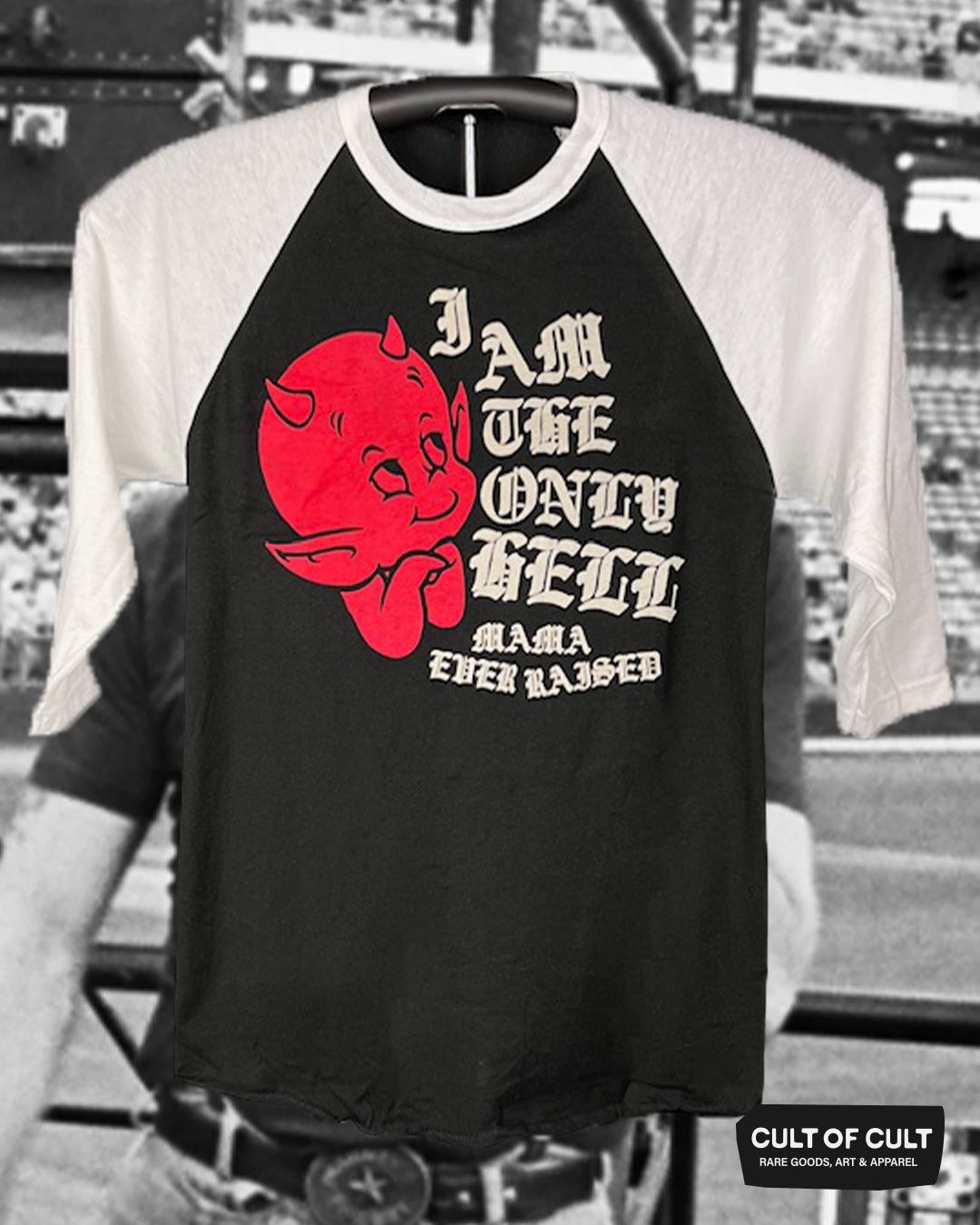 Johnny Paycheck - Soy el único infierno camiseta de béisbol