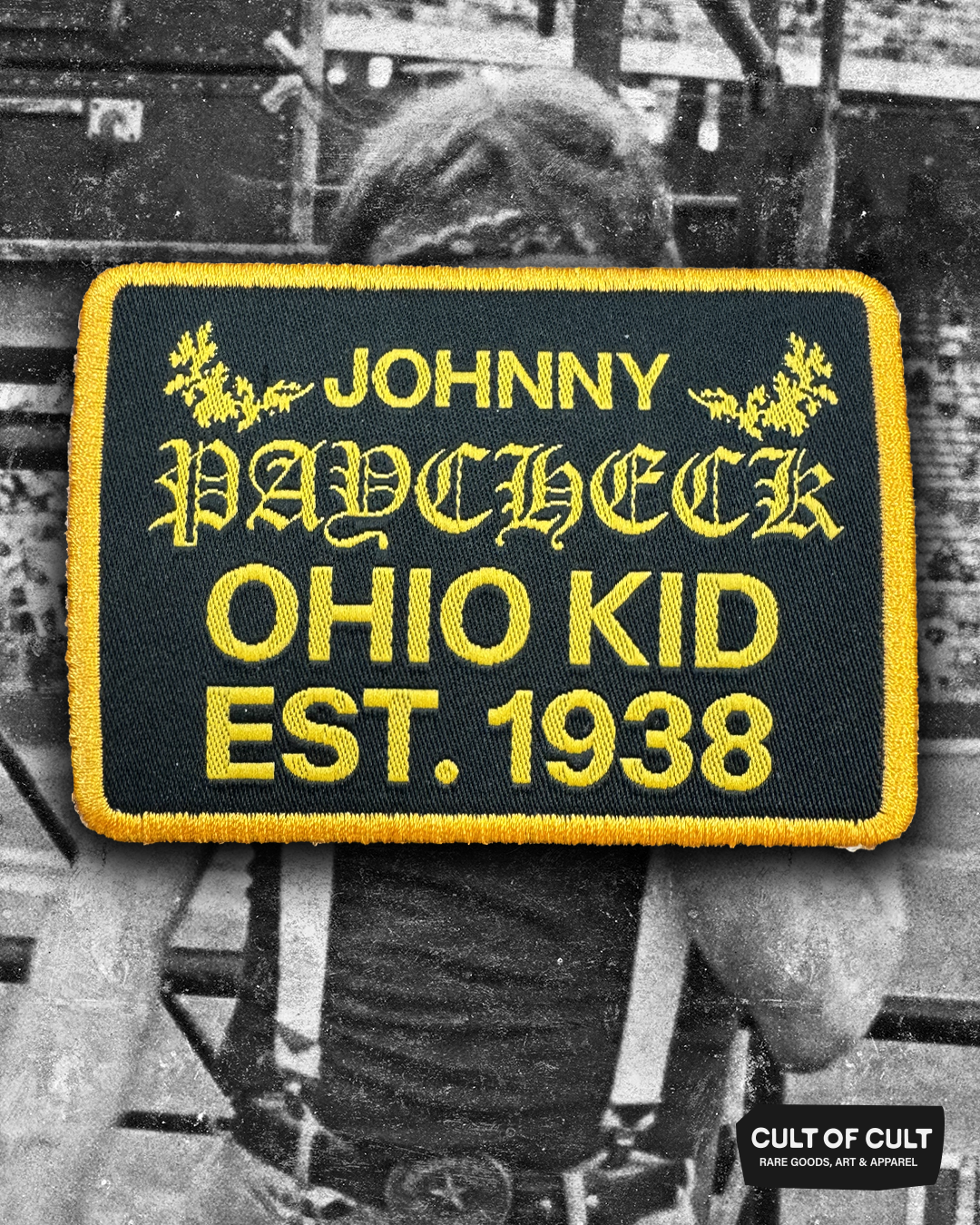 Johnny Paycheck Ohio Kid Patch
