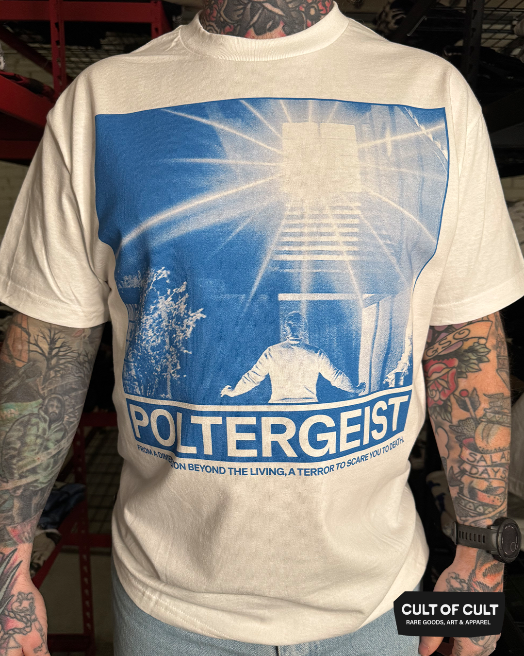*SUMMER GARAGE SALE* Poltergeist 1982 Dimension T-Shirt