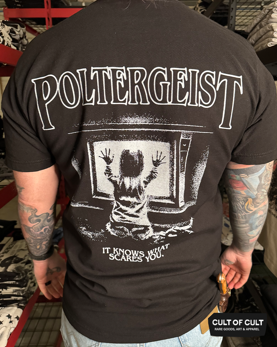 *SUMMER GARAGE SALE* Poltergeist 1982 It Knows T-Shirt