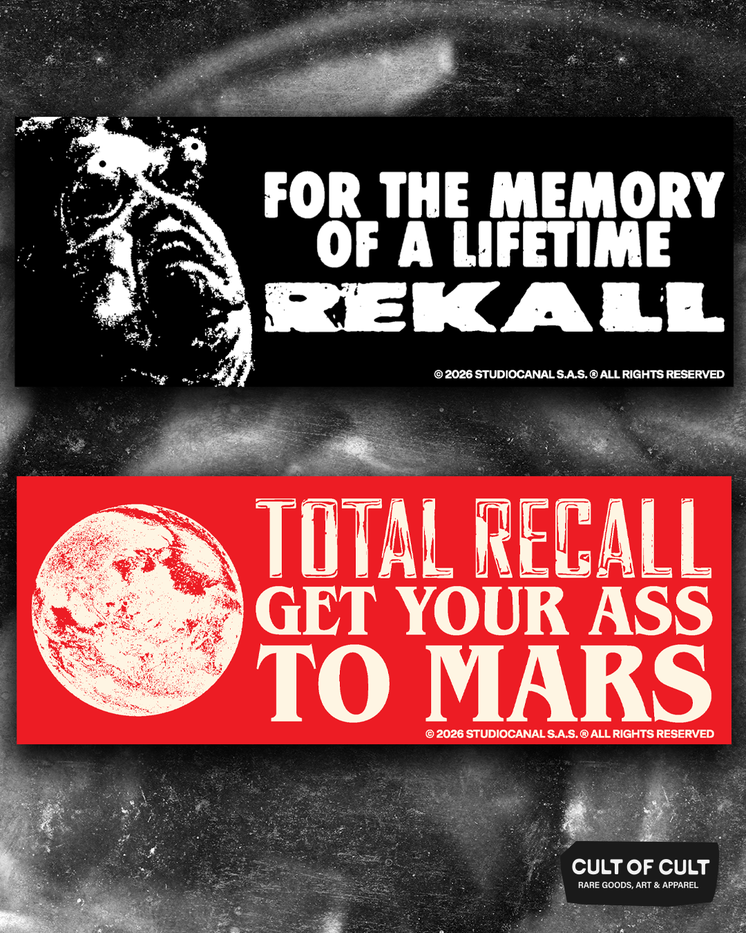 Total Recall Stickers