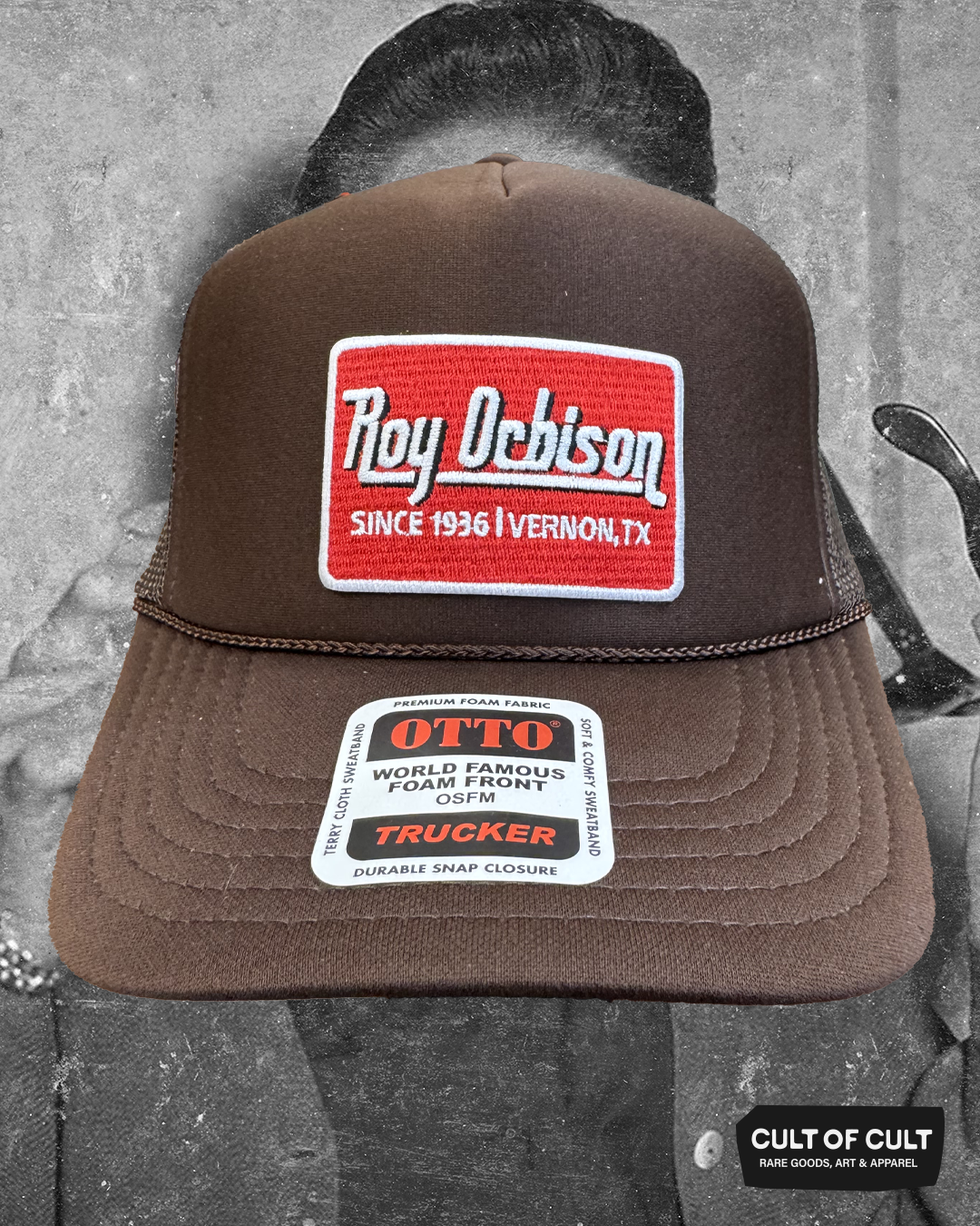 Roy Orbison Patch Trucker Hat